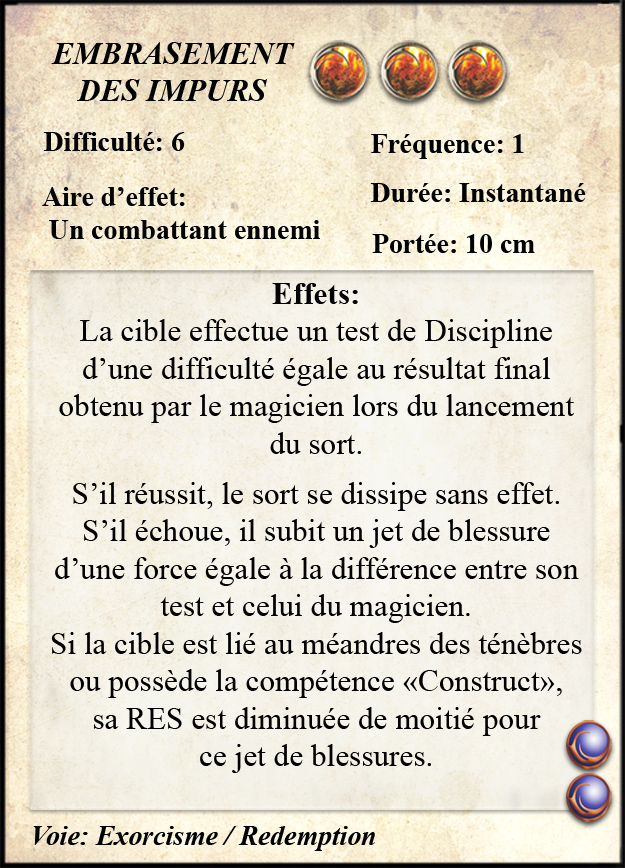 Embrasement des Impurs